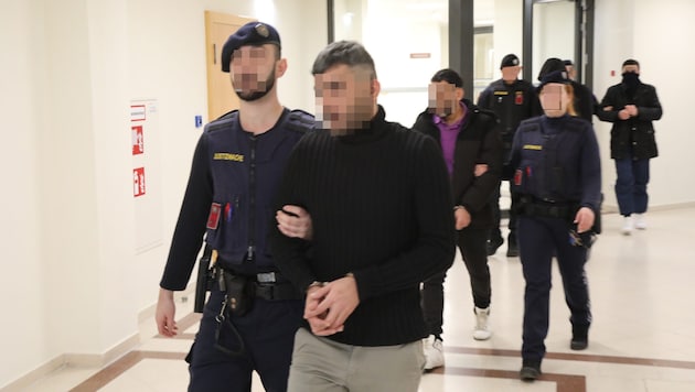 Four men from Syria are released from custody, three are acquitted.