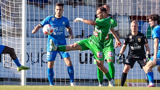 Beim letzten Aufeinandertreffen im vergangenen Mai erzielte Nico Gorzel das Goldtor zum ...