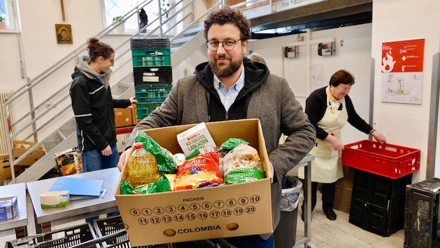 Adam Lamprecht, Leiter des Caritas-Marienstüberls