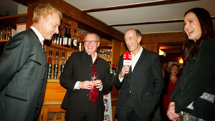 Mit seiner Rede sorgte Herausgeber Christoph Dichand bei allen Anwesenden für Lacher.