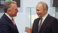 Von links: Trumps Berater Steve Witkoff und Russlands Präsident Wladimir Putin