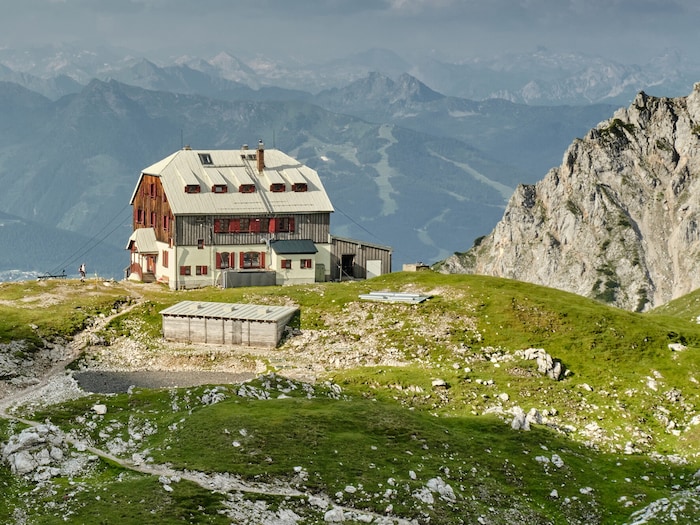 Das Guttenberg-Haus im Dachsteingebiet