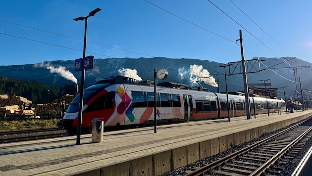 Die S-Bahn verbindet Hermagor mit Villach und ist damit ein wichtiger Anschluss an die ...