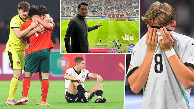 Portugal jubelt, Österreich weint: Unsere U17-Helden gaben alles, am Ende reichte es knapp nicht ...