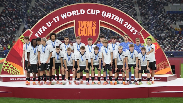 Österreichs U17 ist Vizeweltmeister.