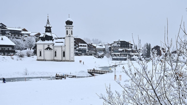 In den kommenden Tagen ist wieder mit Schnee zu rechnen (am Bild Seefeld in Tirol).
