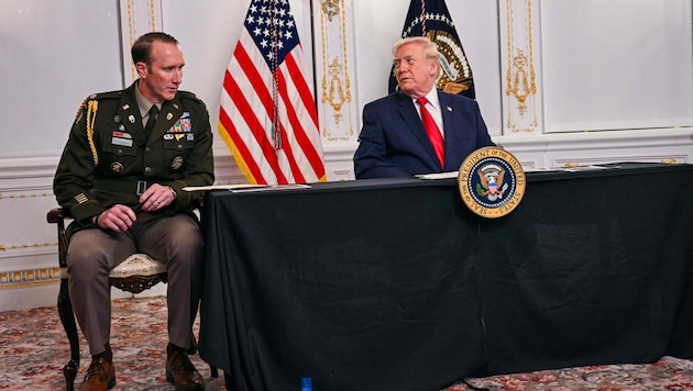 US-Präsident Donald Trump verkündet den Tod von Sarah Beckstrom. Der Mann kämpfe weiter um sein ...