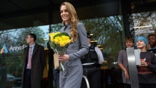 Prinzessin Kate sorgte bei einem Termin in London in einem Look, den sie schon einmal getragen ...