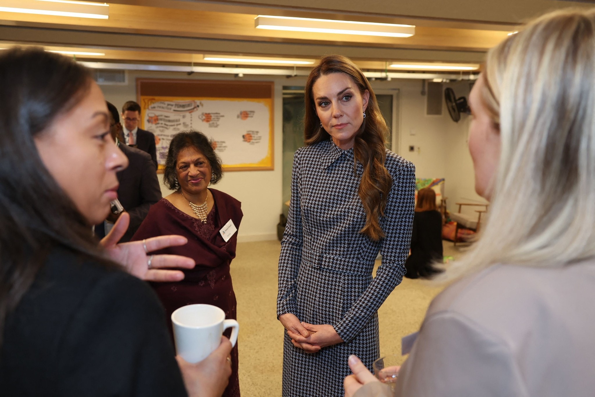 Kate stellte in London ein neues Projekt vor.