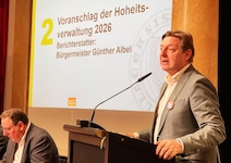 Bürgermeister Günther Albel präsentierte Freitag das Budget für das kommende Jahr