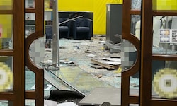 Vor wenigen Tagen wurde eine Bankfiliale in Aschbach-Markt zerstört.