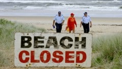 Der australische Strand bleibt nach dem Haiangriff vorerst geschlossen.