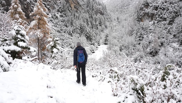 Eintauchen in das wildromantische Kochental lautete die Devise.