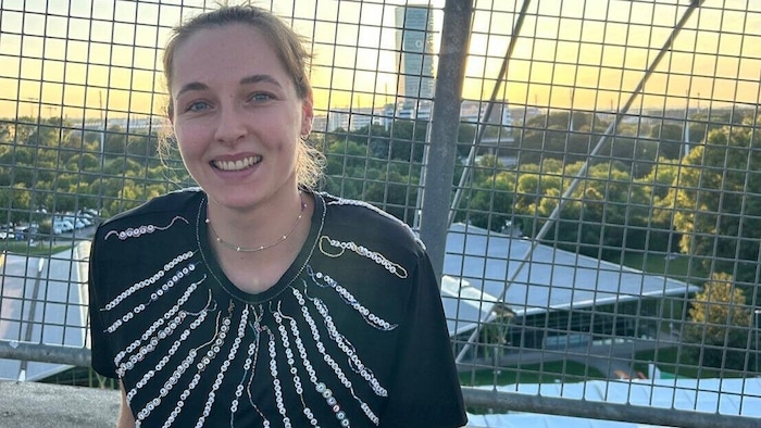 Liebt Sonnenuntergänge und Taylor Swift: Außenspielerin Teresa Piller.