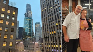 Die beiden Köche aus Österreich: die Tirolerin Viktoria Fahringer und der Steirer Erwin ...