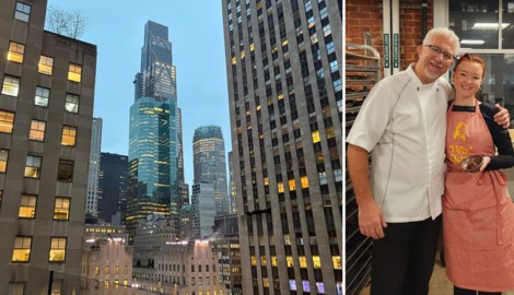 Die beiden Köche aus Österreich: die Tirolerin Viktoria Fahringer und der Steirer Erwin ...