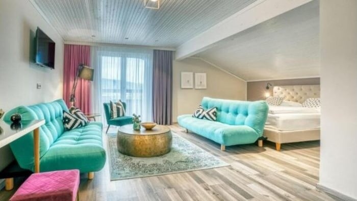 Die Zimmer im Hotel Eden Park