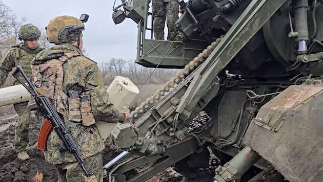 Russische Soldaten in der Ukraine