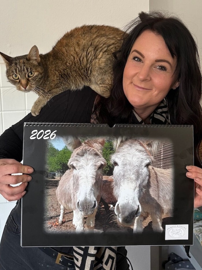 Gewohnt herzig ist der Kalender von Purzel & Vicky auch heuer wieder.