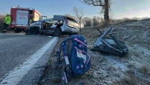 Die siebenjährige Tochter wurde bei dem Unfall schwer verletzt.