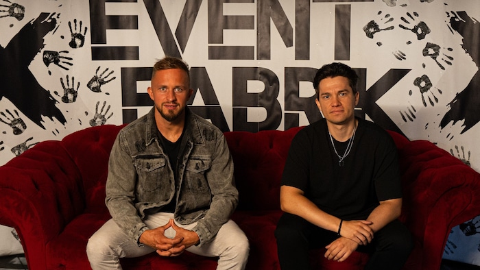 Patrick Schaberreiter und Daniel Ebner führen die Event Fabrik in Niklasdorf und startet damit ...