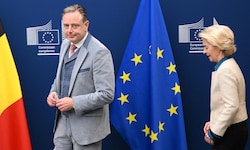 EU-Kommissionschefin Ursula von der Leyen möchte unbedingt auf die eingefrorenen russischen ...
