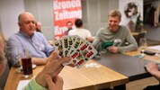 Auf ein gutes Blatt hofften alle Teilnehmer, 16 stehen nun im Finale im Jänner.