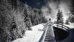 Die Standseilbahn auf der Wurzeralm befördert 1400 Personen pro Stunde.