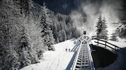 Die Standseilbahn auf der Wurzeralm befördert 1400 Personen pro Stunde.