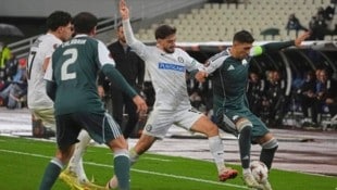 Otar Kiteishvili war auch in Athen wieder Sturms Unterschiedsspieler. Aber er alleine kann es ...