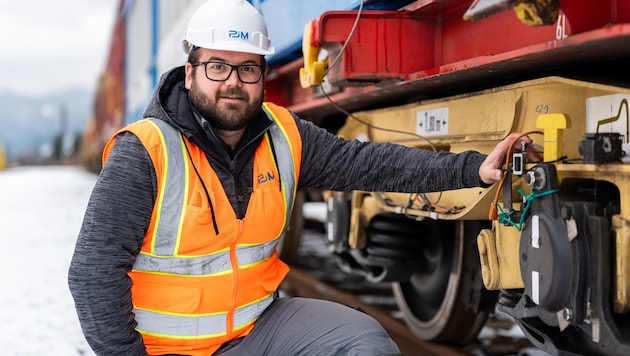 Auch bei eisiger Kälte kann man Schienenfahrzeugen vertrauen, die von PJ Messtechnik geprüft ...