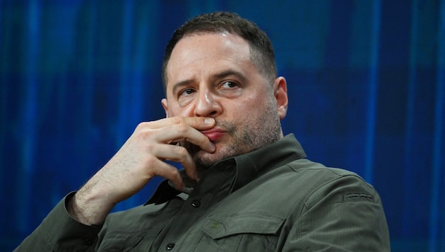 Andrij Jermak musste seinen Posten als Leiter des ukrainischen Präsidialamts räumen.