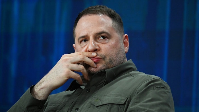 Andrij Jermak musste seinen Posten als Leiter des ukrainischen Präsidialamts räumen.