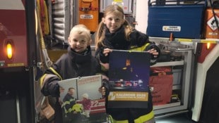 Samuel und Celine gehören zu den „Feuerwehr-Models“.