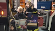Samuel und Celine gehören zu den „Feuerwehr-Models“.