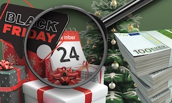 Black Friday spielt für unser Weihnachtsgeschäft noch eine untergeordnete Rolle.