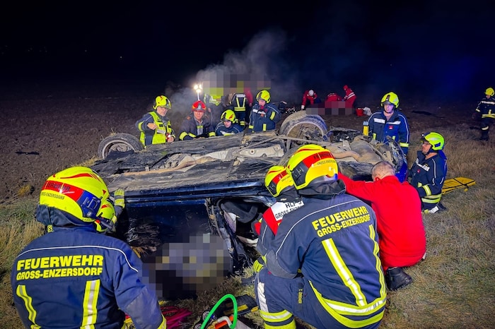 Schwieriger Personenrettung in der Nacht auf Samstag.