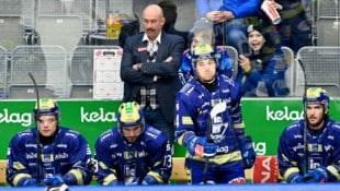 Auch im Derby gegen den KAC am Sonntag wird Hohenberger unterstützend für Interimscoach Marco ...