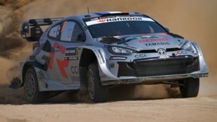 Sebastien Ogier feiert seinen neunten Weltmeistertitel.