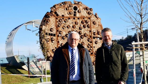 Bürgermeister Posch (li.) und Regionalmanager Kraack freuen sich über die großen Chancen für die ...