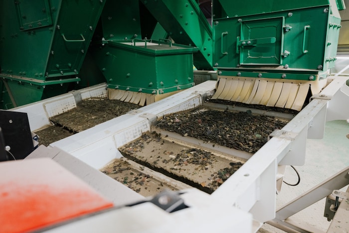 Die Ausgangsstoffe sind noch weit von der gewünschten Reinheit entfernt.