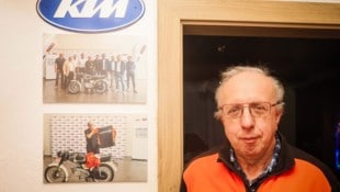 Manfred Scherer arbeitete 50 Jahre lang für KTM.