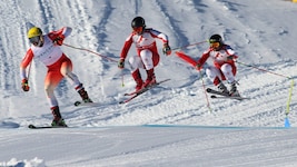 Claudio Andreatta (r.) wird sich früher als geplant auf die Jagd nach Nici Lussnig (M.) und ...