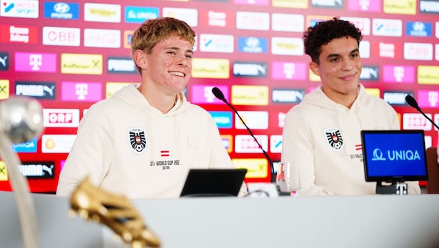 Johannes Moser und Jakob Pokorny