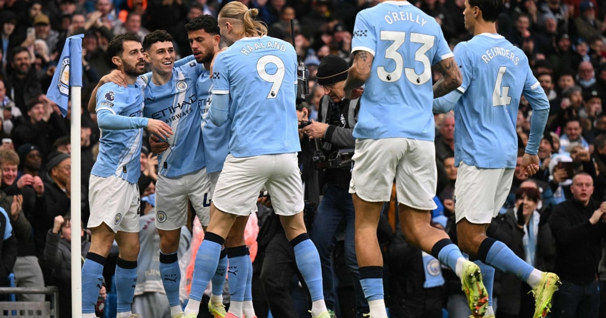 Tor in Nachspielzeit - Foden rettet Manchester City Sieg gegen ...