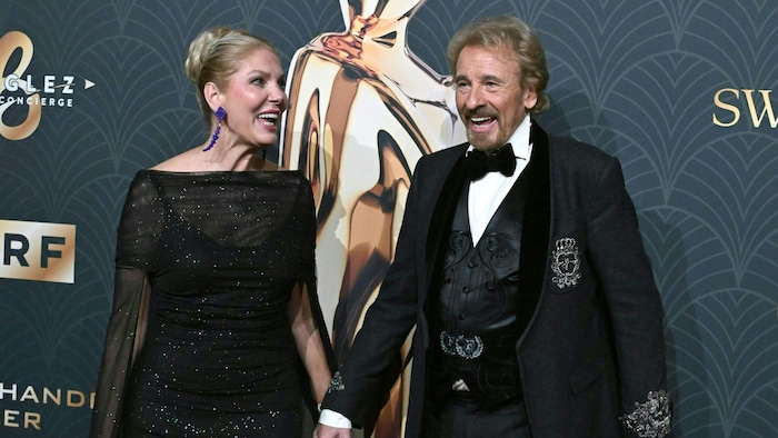 Thomas Gottschalk und seine Frau Karina bei der Romy-Verleihung in Kitzbühel