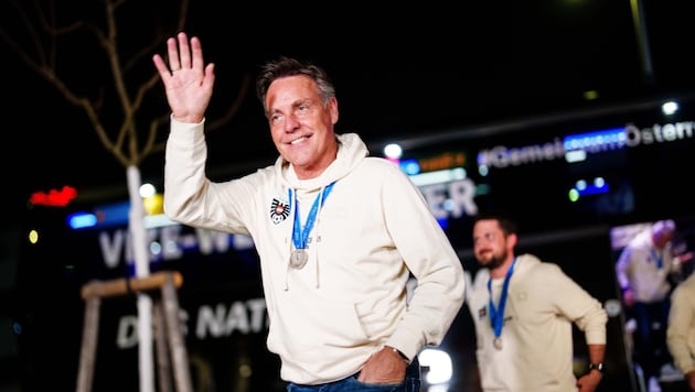 U17-Trainer Hermann Stadler.