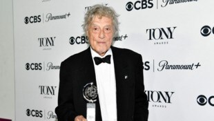 Tom Stoppard im Jahr 2023 bei den Tony Awards in New York