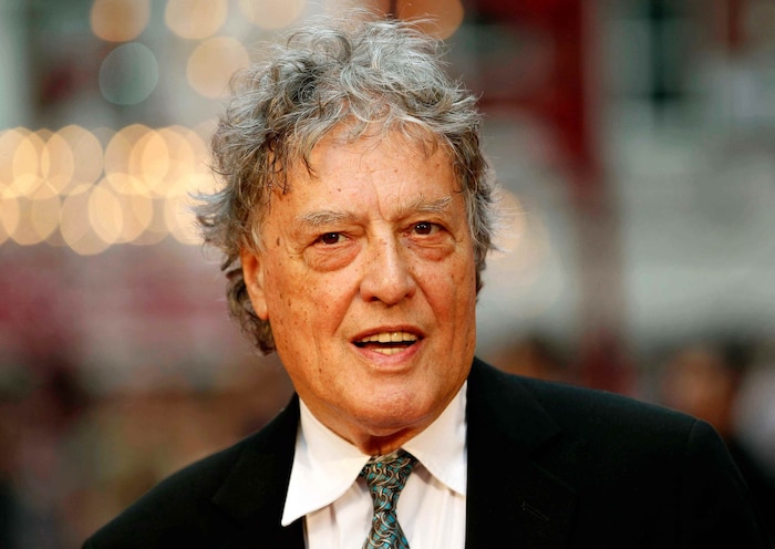 Tom Stoppard im Jahr 2012 bei der Weltpremiere von „Anna Karenina“ in London