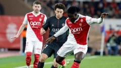 Gegen Monaco hat es für PSG nichts zu holen gegeben …